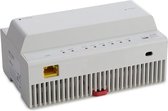 EtiamPro IP-voedingsverdeler en stroomverdeler, voor EDS201B video-deurtelefoon, met bekabelde IP-verbinding, met DIN-Rail behuizing, stabiele internetverbinding en stroomvoorziening voor deurstations
