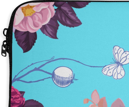 Housse ordinateur 15 pouces - Vogel - Fleurs - Motifs - Housse ordinateur