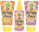 W7 Pineapple Punch Travel Set Trio Cadeauset