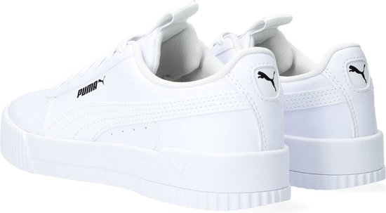 PUMA Carina Bold Dames Sneakers - White/White - Maat 38 - PUMA