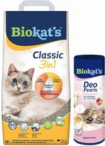 Paquet de poudre pour bébé Classic & Deo Pearls de Biokat's