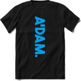 A'Dam Amsterdam T-Shirt | Souvenirs Holland Kleding | Dames / Heren / Unisex Koningsdag shirt | Grappig Nederland Fiets Land Cadeau | - Zwart - XXL