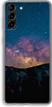 Case Company® - Samsung Galaxy S21 Plus hoesje - Travel to space - Soft Cover Telefoonhoesje - Bescherming aan alle Kanten en Schermrand