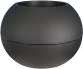 RIVIERA - bol bloempot - D50 - zwart