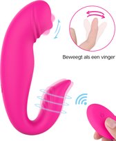 Viberoz® Diana – G-Spot en Clitoris stimulator – Vibrators Voor Vrouwen – Sex Toys Voor Koppels – 9 Massage standen – 9 Vibratie standen – Met Afstandsbediening - USB Oplaadbaar –