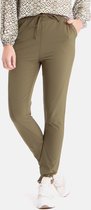 Groene Broek/Pantalon van Je m'appelle - Dames - Travelstof - Maat S - 2 maten beschikbaar