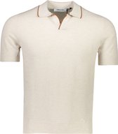 Gran Sasso  Polo Beige Beige voor heren - Lente/Zomer Collectie