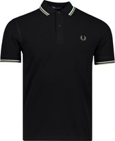 Fred Perry Polo Zwart voor heren - Lente/Zomer Collectie