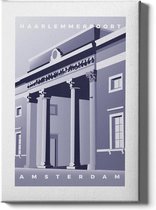 Walljar - Haarlemmerpoort - Muurdecoratie - Poster