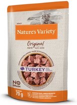 Natures variety original pouch turkey kattenvoer 12x70 gr