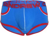Andrew Christian Show-It Retro Pop Pocket Boxer Blauw - MAAT M - Heren Ondergoed - Boxershort voor Man - Mannen Boxershort