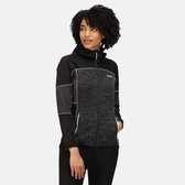 De Regatta Walbury II fleece - outdoortrui - dames - hele rits - Midden zwart