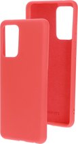Samsung Galaxy A52 Hoesje - Mobiparts - Serie - Siliconen Backcover - Scarlet Red - Hoesje Geschikt Voor Samsung Galaxy A52