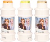 3x Disney Frozen 2 bellenblaas flesjes met spelletje 175 ml voor kinderen - Uitdeelspeelgoed - Grabbelton speelgoed
