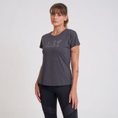 Het Dare2B Crystallize T-shirt met korte mouwen - dames - zacht - grafisch - Grijs