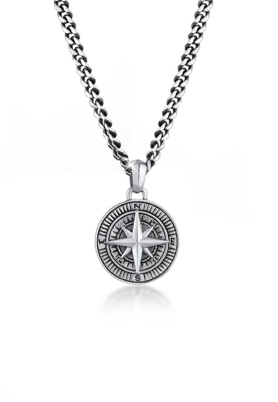 Compass Pendant (Zilver) | Olympus Jewelry