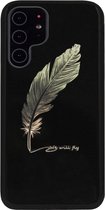 ADEL Siliconen Back Cover Softcase Hoesje Geschikt voor Samsung Galaxy S22 Plus - Veer