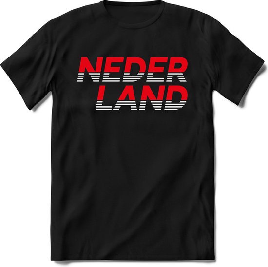 Nederland - Rood - T-Shirt Heren / Dames  - Nederland / Holland / Koningsdag Souvenirs Cadeau Shirt - grappige Spreuken, Zinnen en Teksten. Maat S