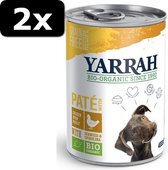 2x YARRAH DOG PATE KIP 12X400GR