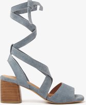 VIA VAI Polly Shade Sandalen - Met Hak - Blauw - Maat 38