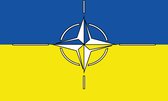 vlag Oekraine - NAVO 100x150cm
