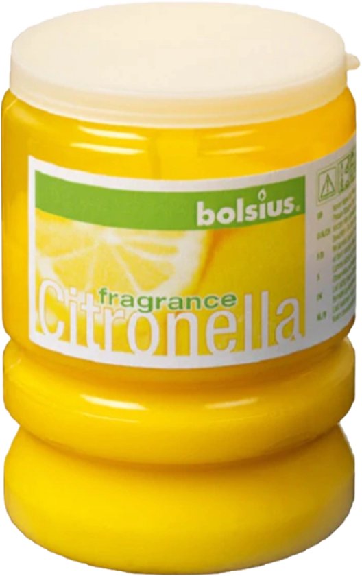 Bolsius Party Light Citronella Geel