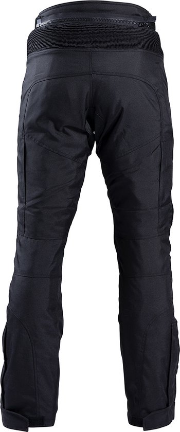 Dainese Super Speed Leather Motorbroek Black/Red-Fluo