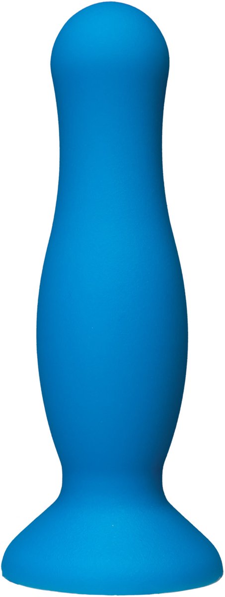 Mode - Silicone Anal Plug - 5 Inch - Blue