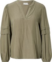 Kaffe blouse Olijfgroen-42