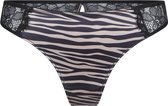 LingaDore String - 7016T - Zebra print - L