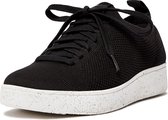 FitFlop Rally E01 Sneaker - Knit ZWART - Maat 41