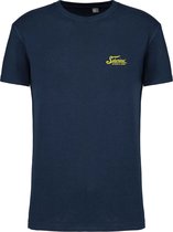 Subprime - Heren Tee SS Small Logo Shirt - Blauw - Maat S