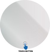 Klea Omega Rond Badkamerspiegel Met Geintegreerde LED Verlichting Anti Condens Touchscreen Schakelaar Ø60cm