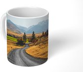 Mok - Weg Nieuw-Zeeland fotoprint - 350 ML - Beker - Uitdeelcadeautjes