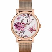 Timex Full Bloom TW2U19500 Horloge - Staal - Rosékleurig - Ø 38 mm