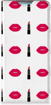 Beschermhoes Geschikt voor Samsung Galaxy A53 Telefoonhoesje Lipstick Kiss