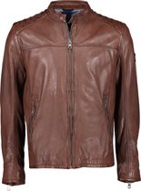 Donders Leren Jack - Modern Fit - Bruin - 66
