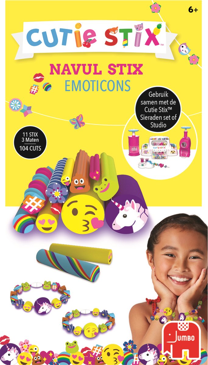 vivi◡̈♡ Cutie Stix - Navul Emoticons | Games | bol