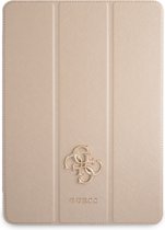Goud hoesje van Guess - Book Case Tablethoes - iPad Pro 12.9 inch (2021) - Saffiano Leather