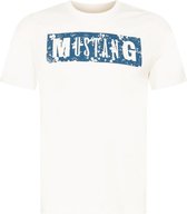 Mustang shirt alex Blauw-S