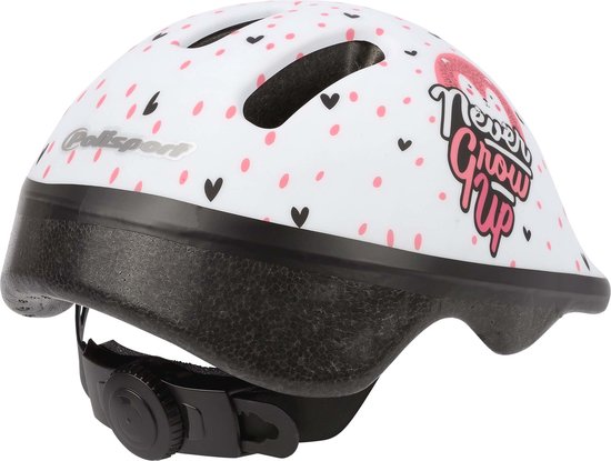 Polisport Hoggy fietshelm kind - Maat XXS (44-48cm) - Wit van Polisport — afbeelding 4
