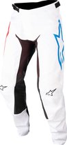 Alpinestars Racer Squad Pants White Red Turquoise 34