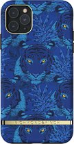 Richmond & Finch Blue Tiger stevig tijgers en bladeren hoesje voor iPhone 11 Pro Max - blauw