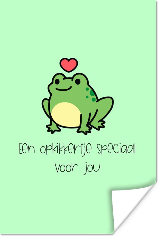 poster-beterschap-quotes-kikker-opkikker-120x180-cm-xxl-bol