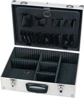 Draper Tools Gereedschapskoffer 33x46x15 cm aluminium zwart