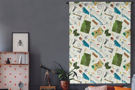 Tapisserie - Tapisserie - Noeud - Billes - Motifs - 150x200 cm - Tapisserie