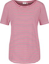 GERRY WEBER Dames Gestreept shirt met 1/2-mouwen GOTS