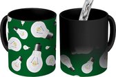 Magische Mok - Foto op Warmte Mokken - Koffiemok - Lampen - Patronen - Licht - Magic Mok - Beker - 350 ML - Theemok