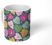 Mok - Koffiemok - Valentijn - Sleutel - Hart - Mokken - 350 ML - Beker - Koffiemokken - Theemok