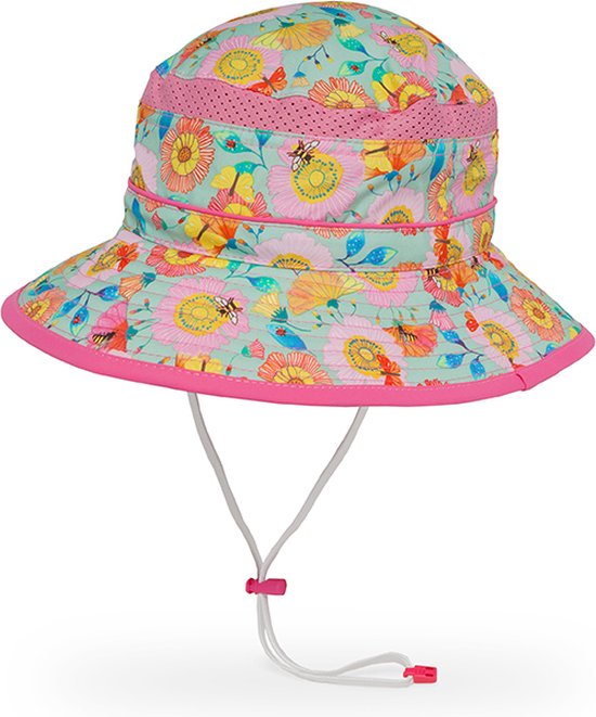 Sunday Afternoons - UV Fun Bucket hoed voor kinderen - Kids' Outdoor - Bloemen - maat M